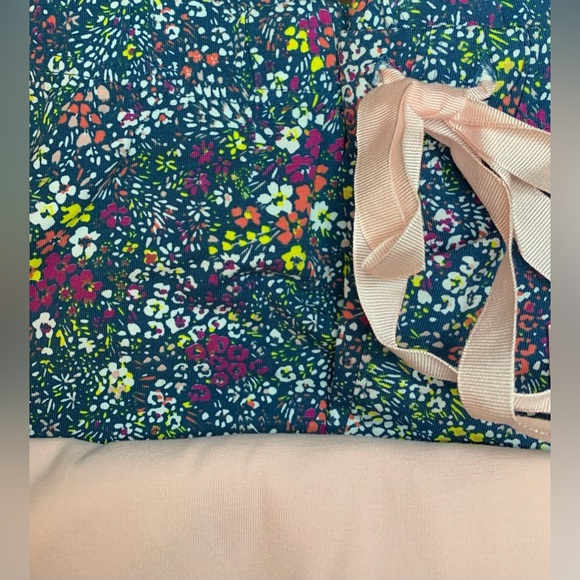 LANDSEND WOMENS PLUS Short Sleeve Knit PJ Short Set - Picture 3 of 3